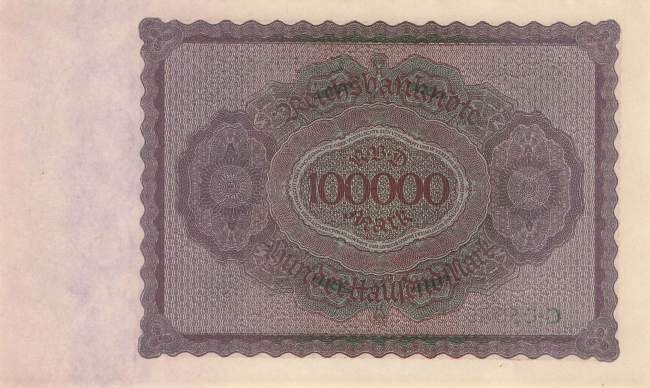 100000 Mark 1923